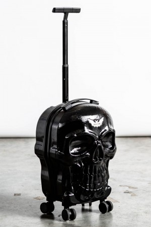Killstar Tomb Travel Suitcase Černé | YSVJDA-690