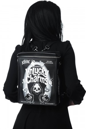 Killstar Unlucky Backpack Černé | FCRVOD-957