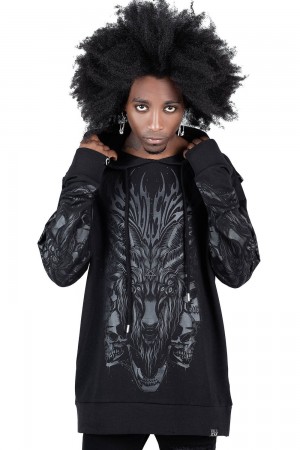 Killstar Untamed Hoodie Černé | XVUOKZ-379