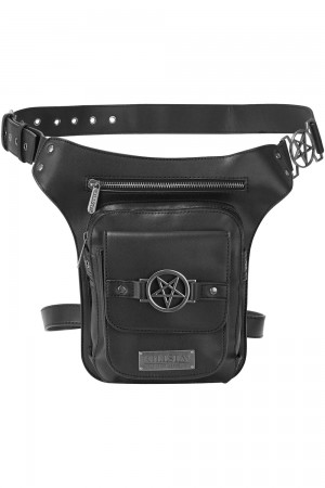 Killstar Ursula Holster Bag Černé | DGEAFP-859