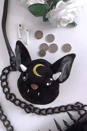Killstar Vampir Coin Purse Černé | NZDBYF-054