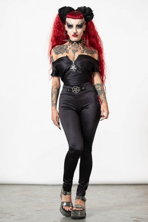 Killstar Vervain Top [B] Černé | ILBCWY-264