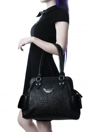Killstar Webutant Handbag [B] Černé | CIYFTL-921