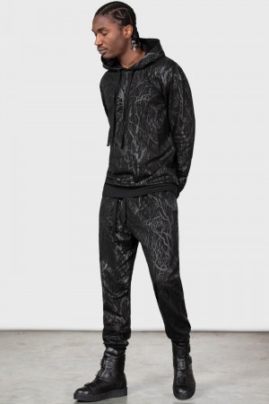 Killstar Wicked Woods Watcher Joggers Černé | DAPZXG-369