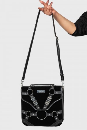 Killstar Witches Of Wicked Messenger Bag Černé | RGOMPA-480