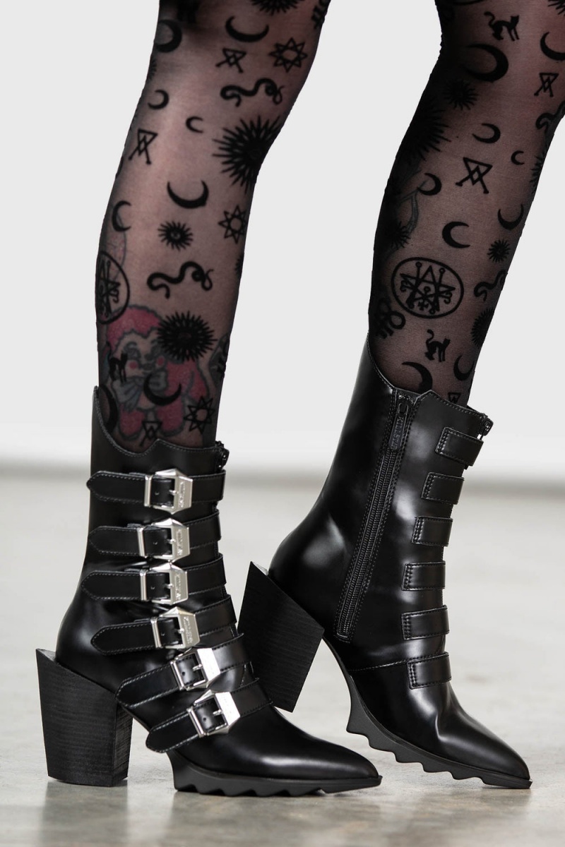 Killstar 2 The Point Boots Černé | IPNFYO-108
