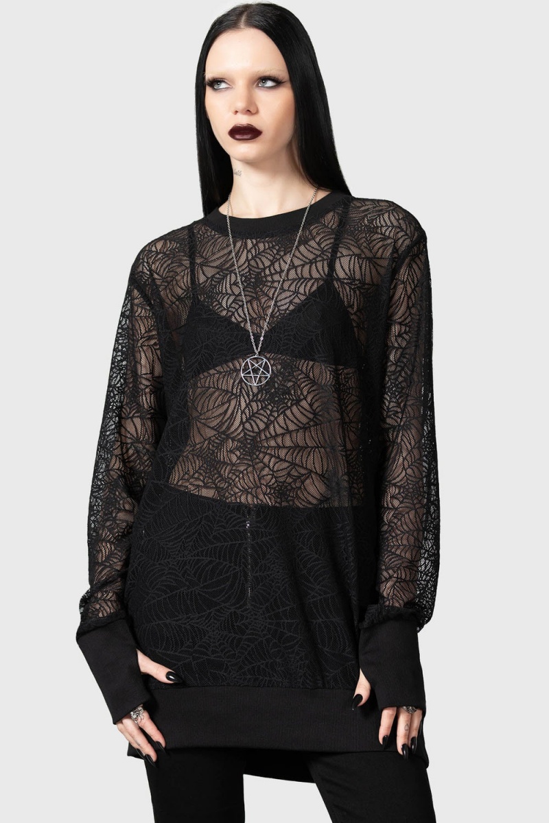 Killstar Arack Top Černé | DKSPWZ-829