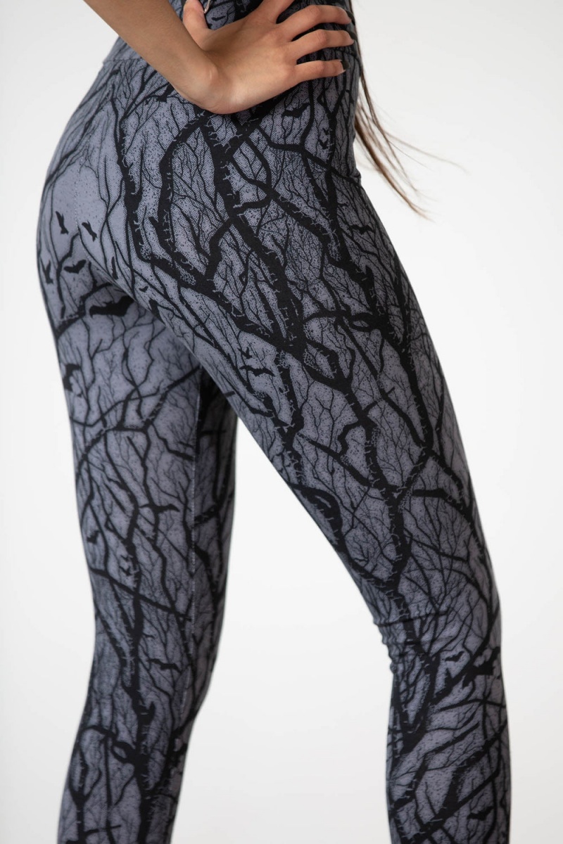 Killstar Astral Night Leggings Černé | QZYSWK-839