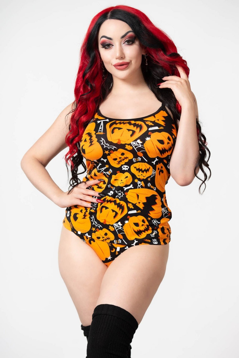 Killstar Bad Patch Cami Top Černé | DIMRQB-879