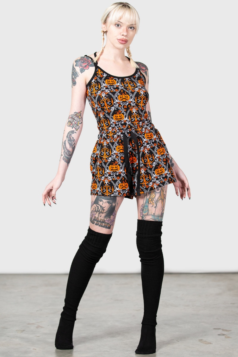 Killstar Barn Mouse Cami Top Černé | UMYFGD-452