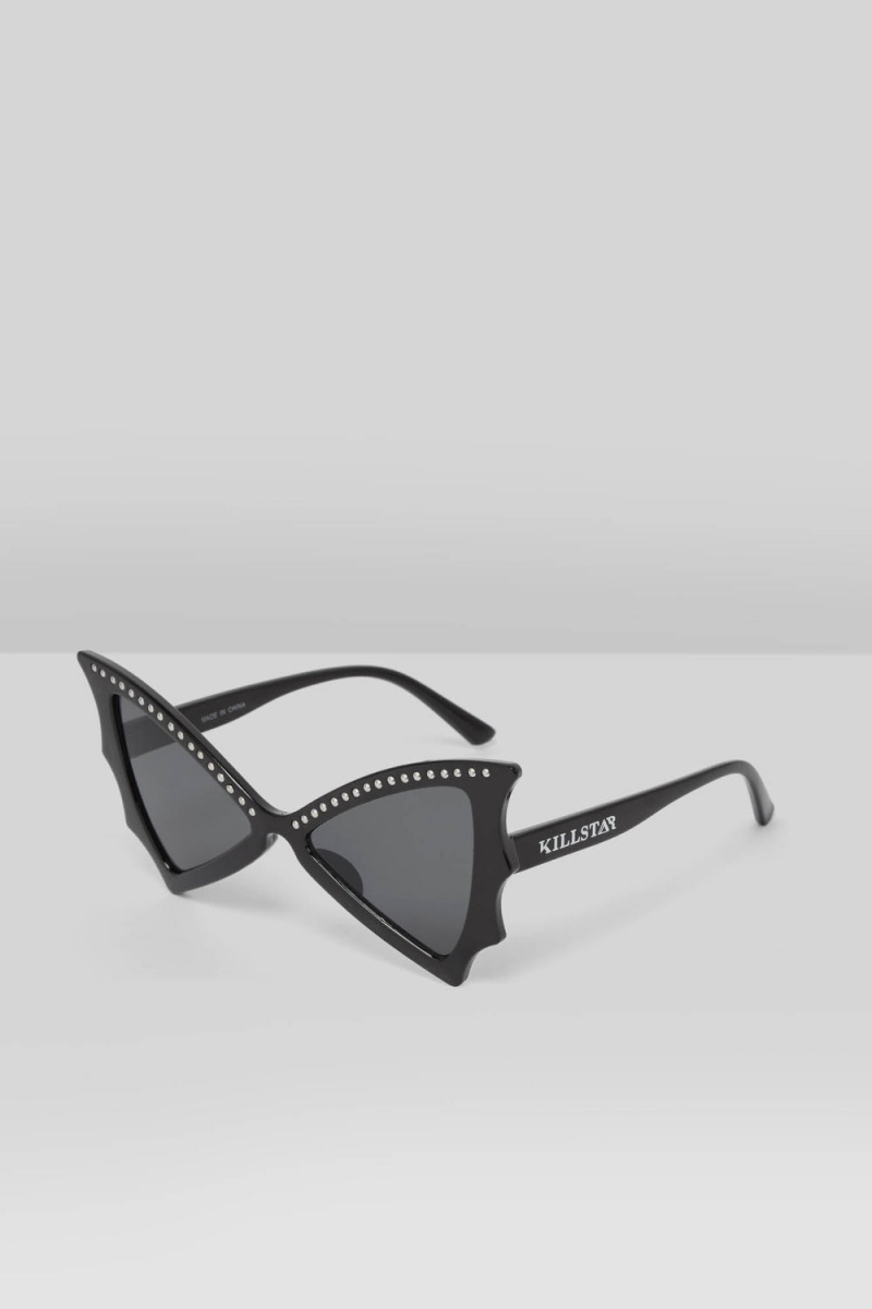 Killstar Bat Crazy Sunglasses Černé | YGBVWE-680