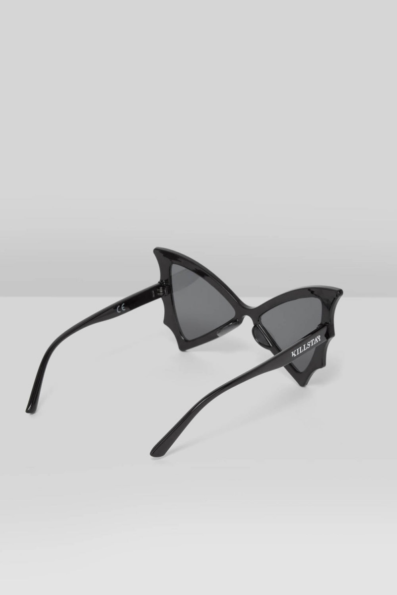 Killstar Bat Crazy Sunglasses Černé | YGBVWE-680