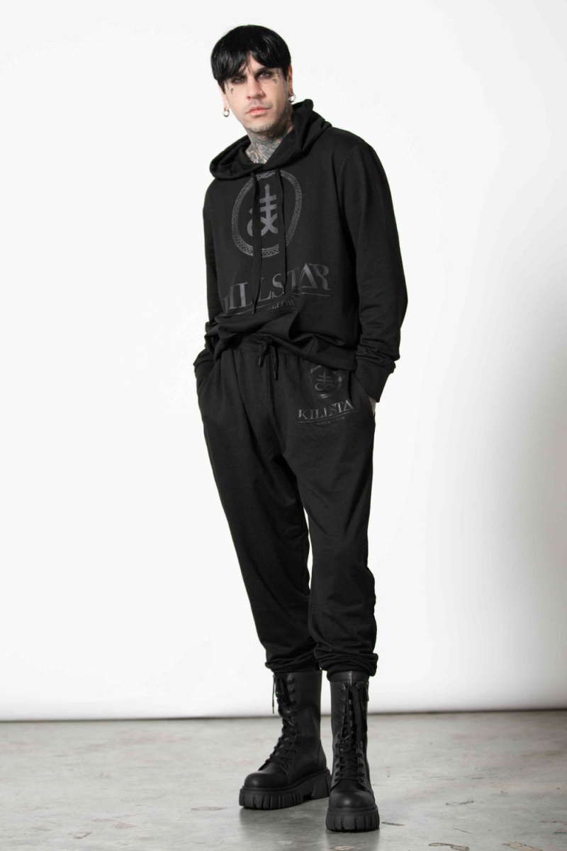 Killstar Be The Magic Sweatpants Černé | PRNHUW-098