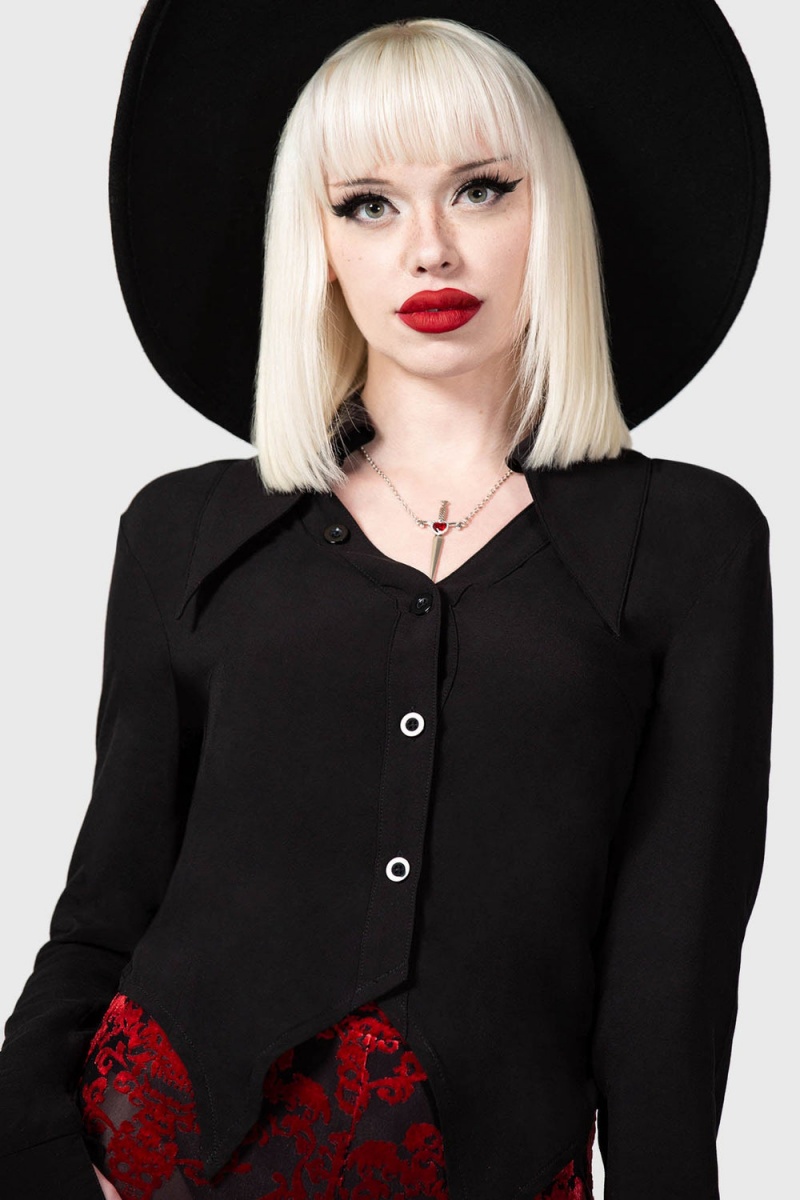 Killstar Beast Of Bodium Shirt Černé | KVWJAL-795
