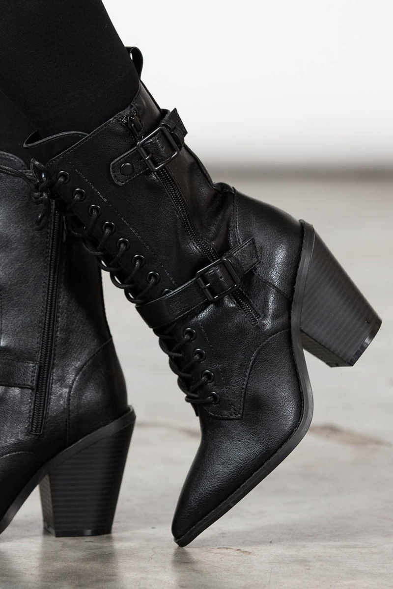 Killstar Beatrix Boots Černé | FZSQWM-824
