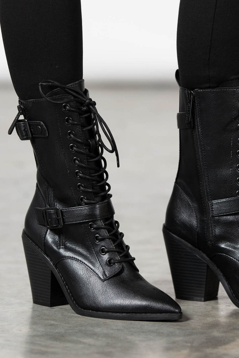 Killstar Beatrix Boots Černé | FZSQWM-824