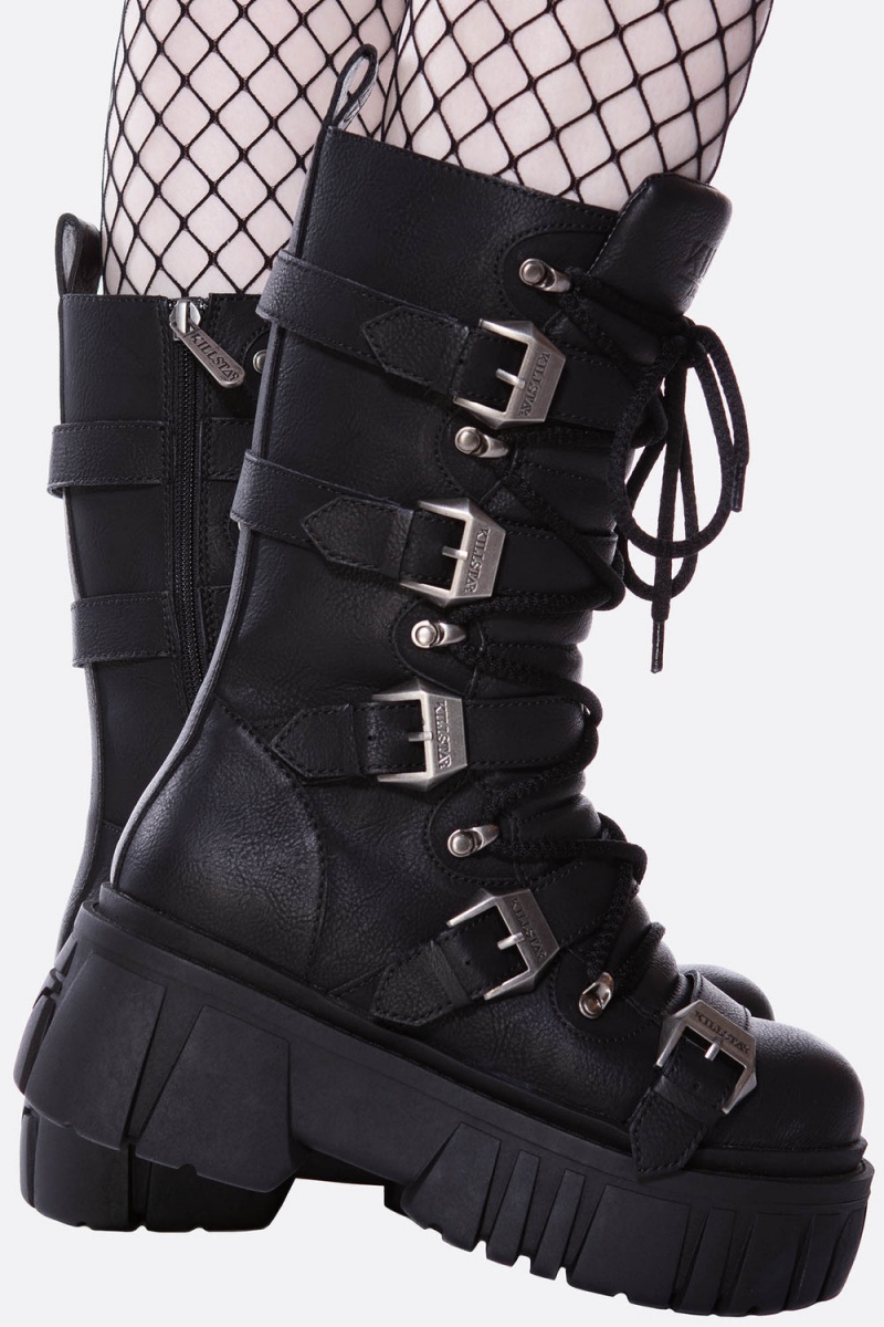 Killstar Beelzebub Boots Černé | HSFVQG-385