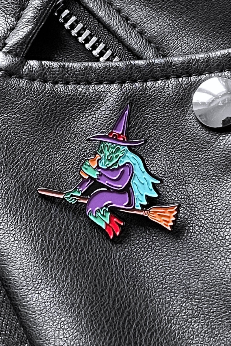 Killstar Blockula Enamel Pin Multi | GSYXCK-708