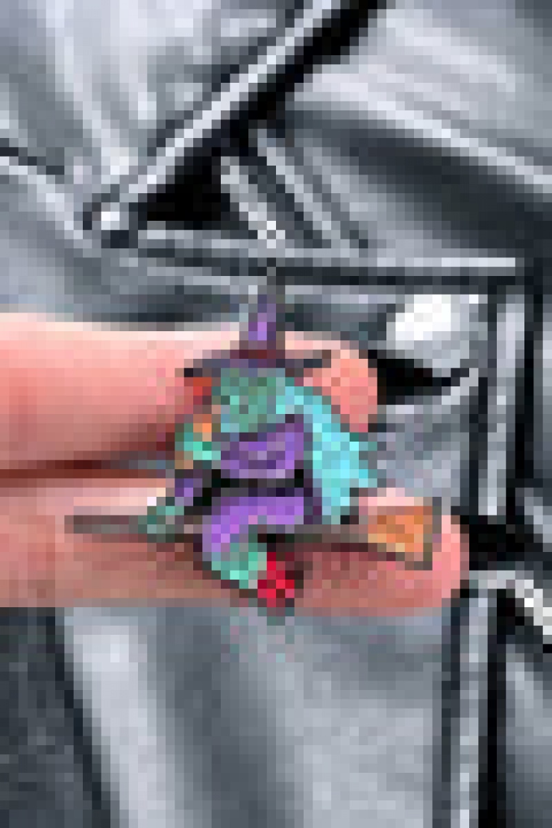 Killstar Blockula Enamel Pin Multi | GSYXCK-708