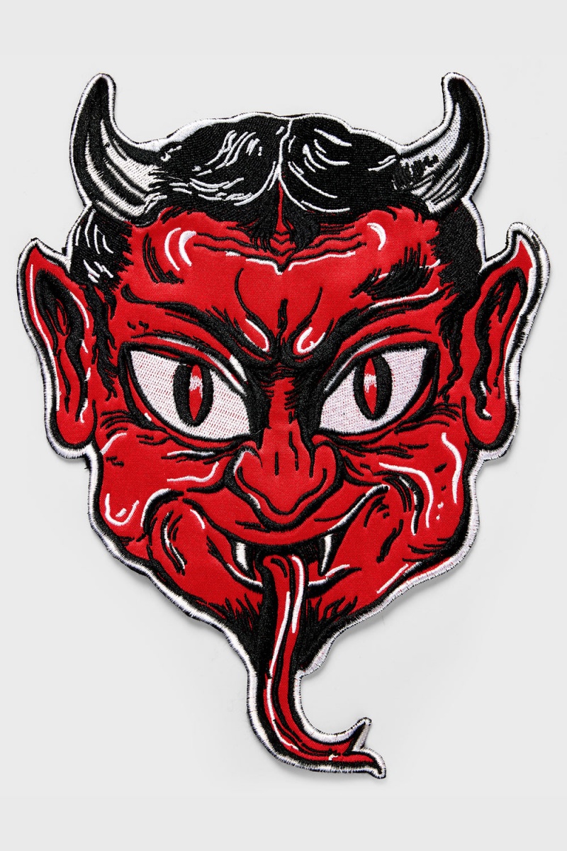 Killstar Brimstone Devil Patch Černé | OHTQRL-793