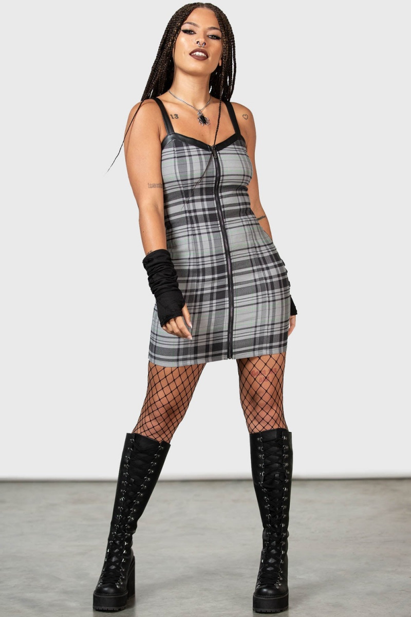 Killstar Bury Me Bodycon Šaty Černé | FBICJY-478
