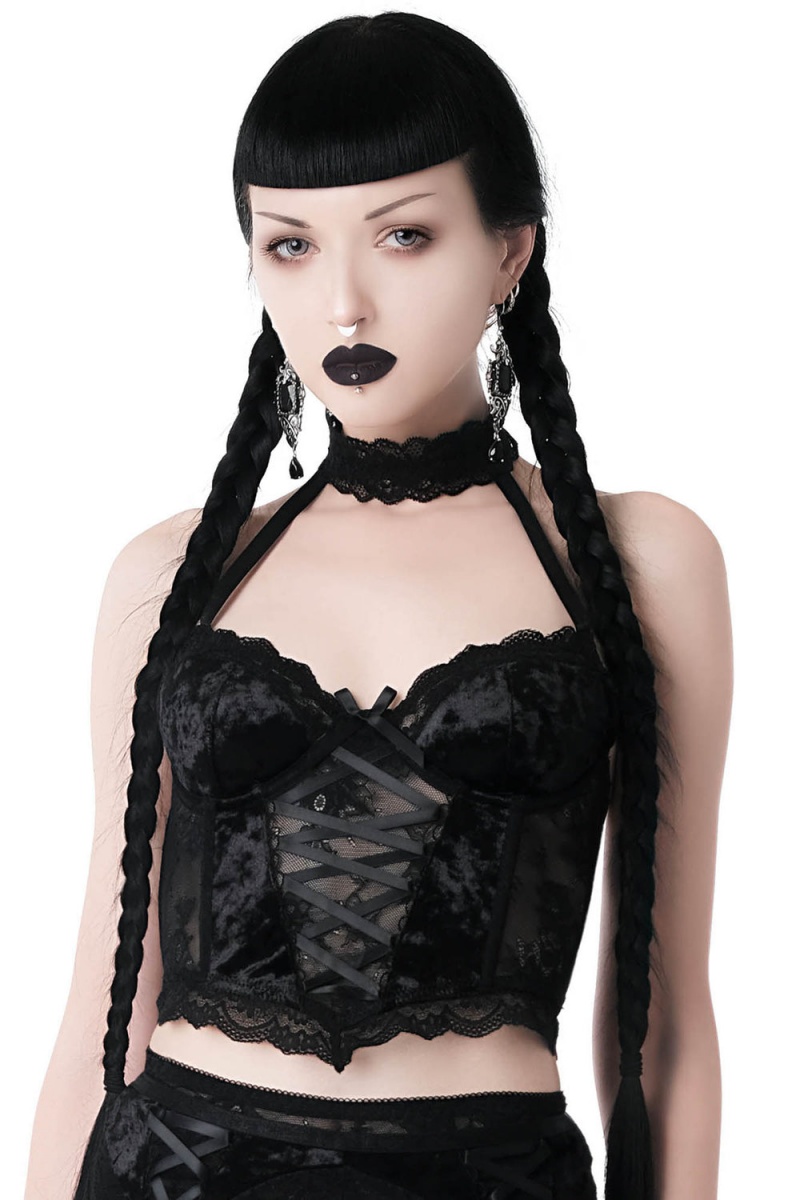 Killstar Cardinal Sins Bralet Černé | DALENJ-420