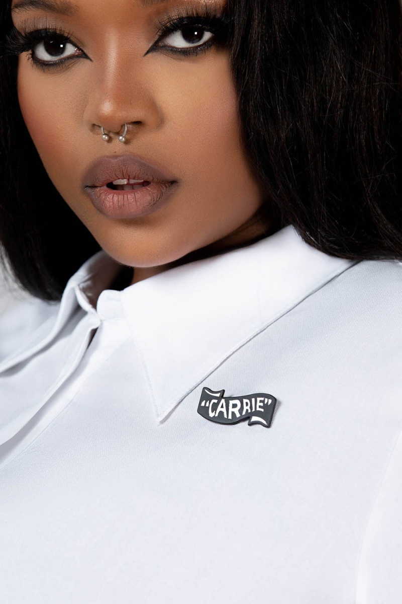 Killstar Carrie Pin Černé | VGKQEB-504