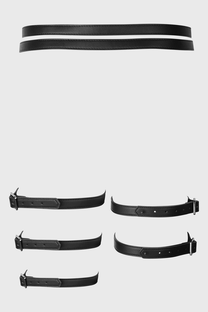 Killstar Carrion Harness Černé | LTBCNI-463