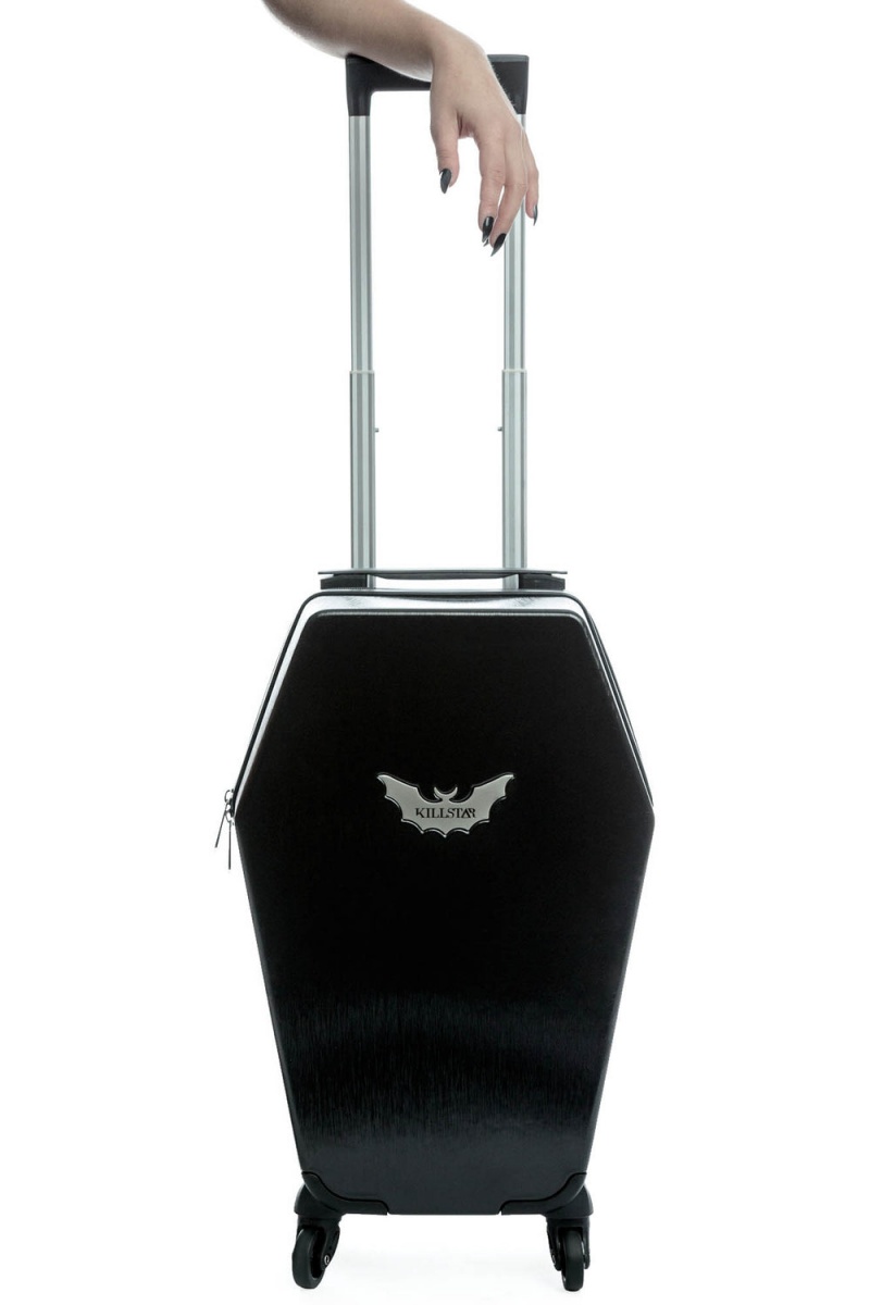 Killstar Casket Carry Case Černé | KRTAGX-861