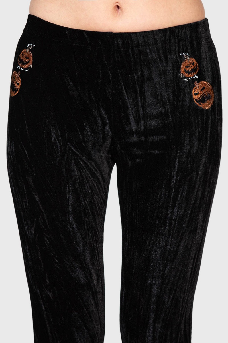 Killstar Collect Your Wits Flares Černé | YACMUL-381