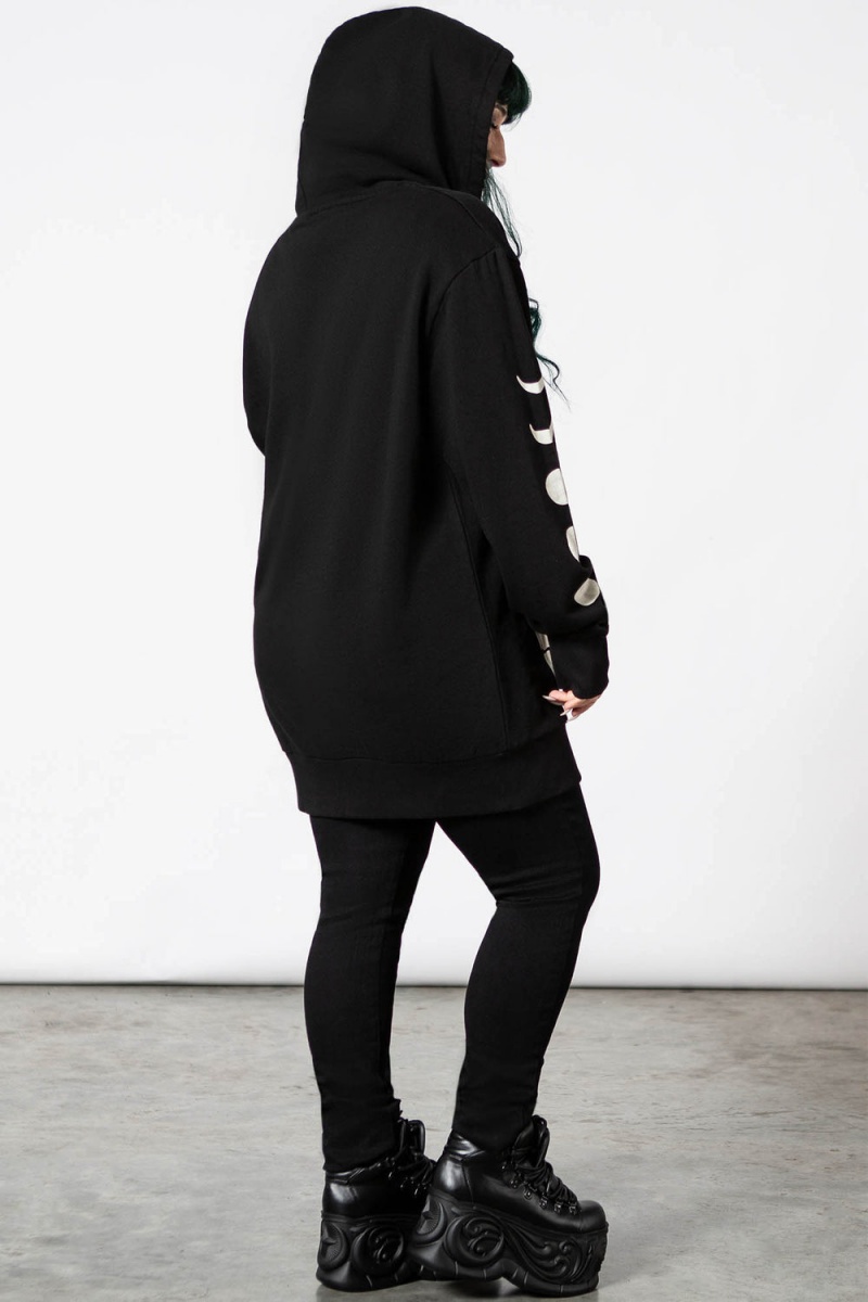 Killstar Companion Hoodie Černé | MSFZXE-064