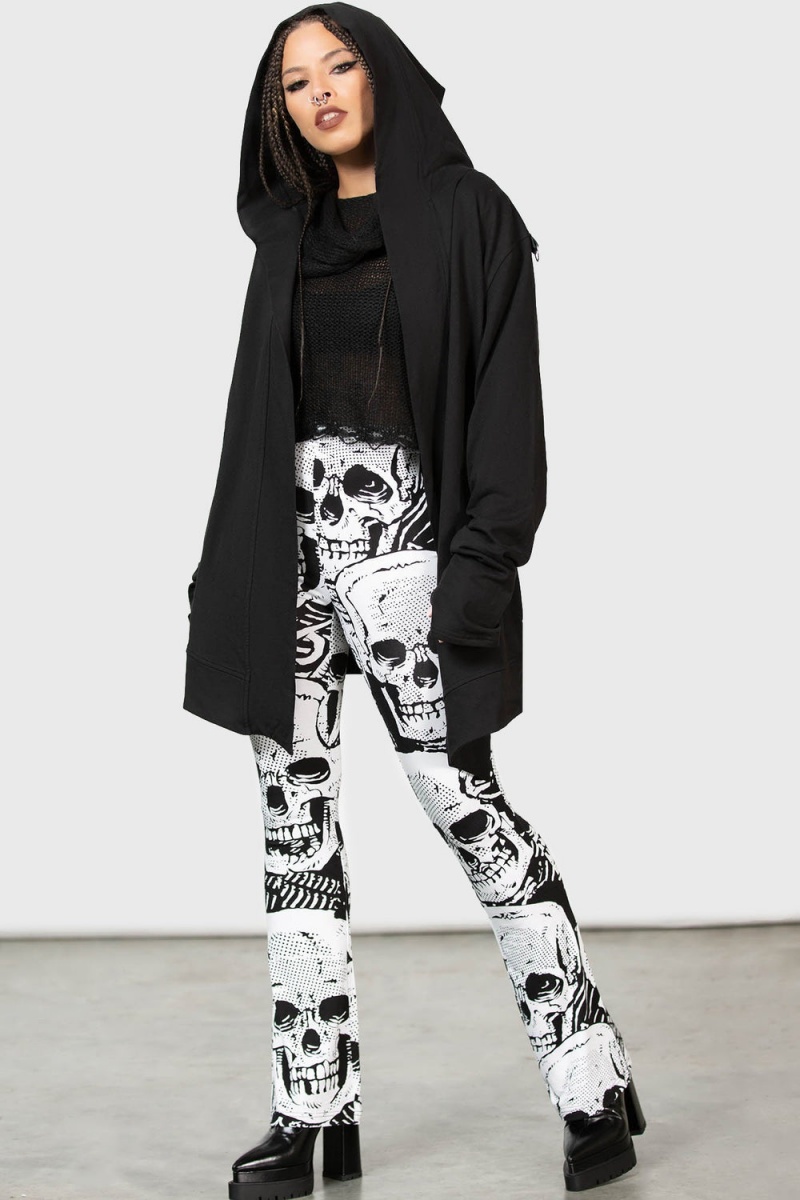 Killstar Corentine Cardigan Černé | OLDGEC-602