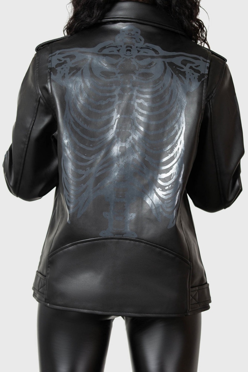 Killstar Craniocaudal Cyklistické Jacket Černé | VZGDHW-094