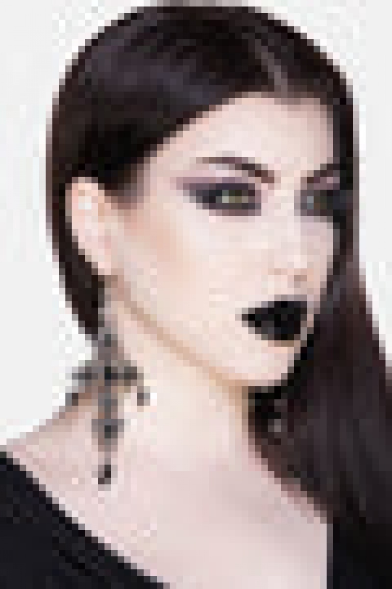 Killstar Crossed Desire Earrings [S] Stříbrné | OXRPJB-563