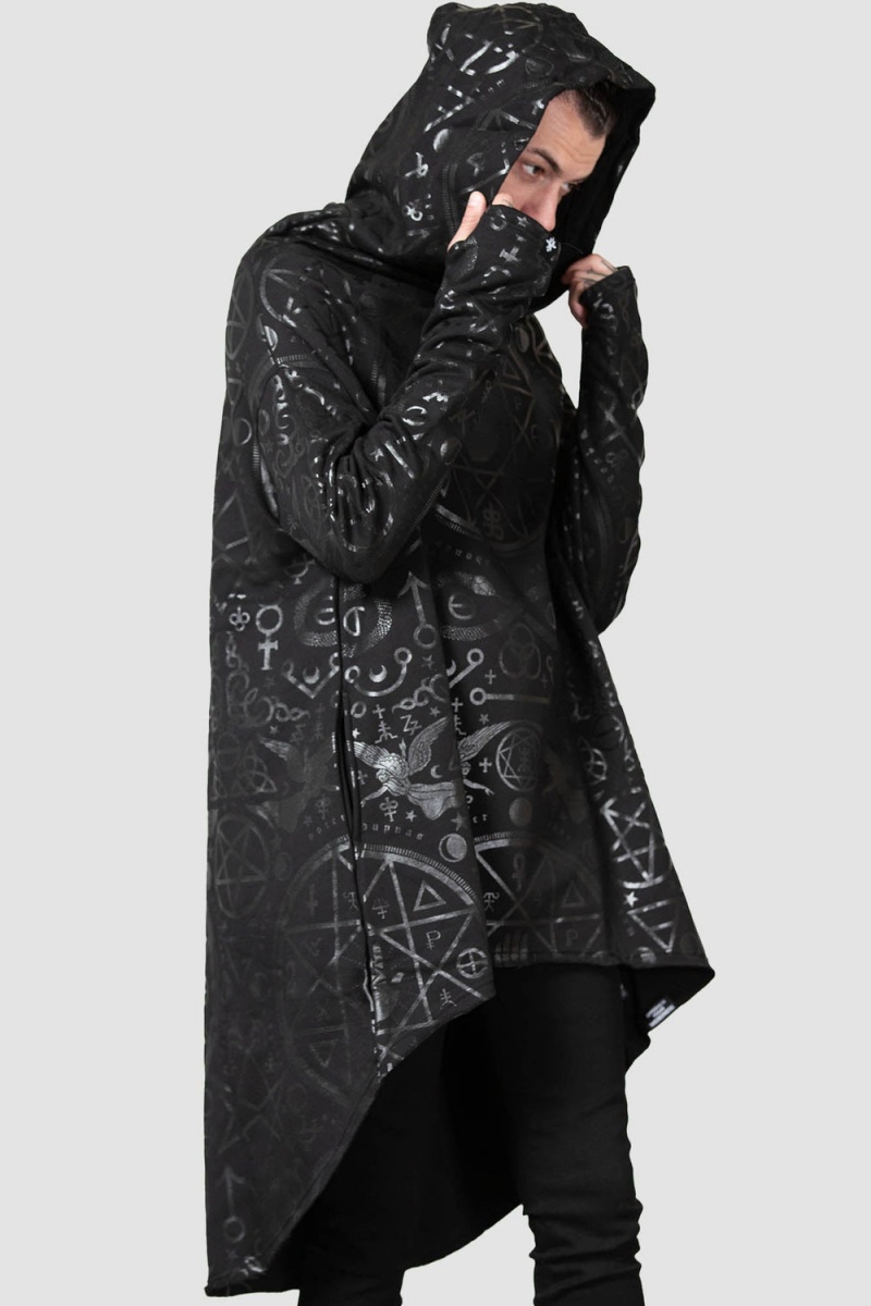 Killstar Cult Ritual Hoodie [B] Černé | LHBJSP-726