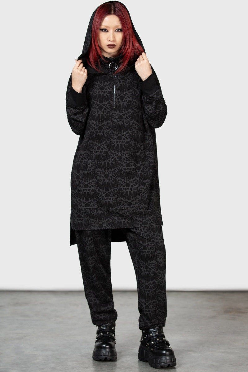 Killstar Cyborg Cell Joggers Černé | BTGPSA-712