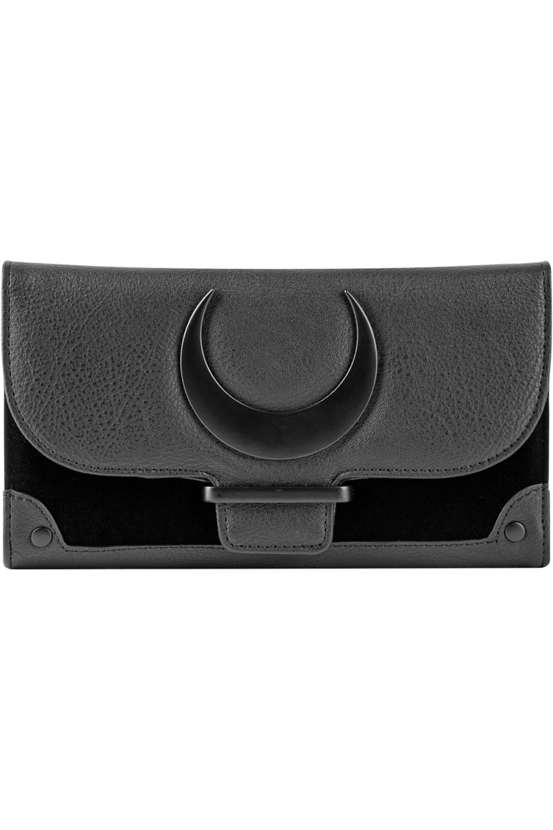 Killstar Cycles Large Wallet Černé | SFXCPV-167