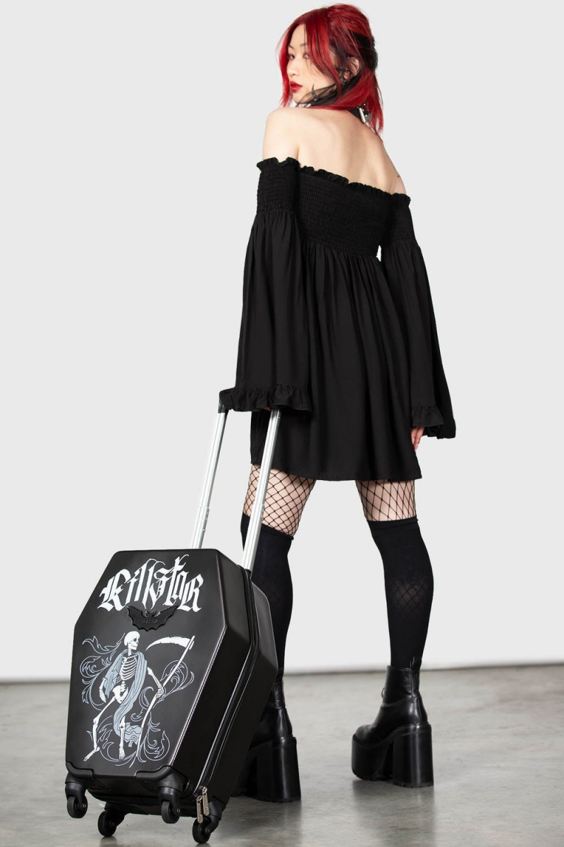 Killstar Danse Macabre Carry Case Černé | VOZXQY-426
