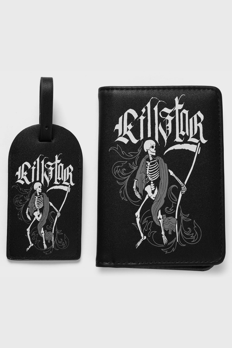 Killstar Danse Macabre Travel Set Černé | FCBMZT-273