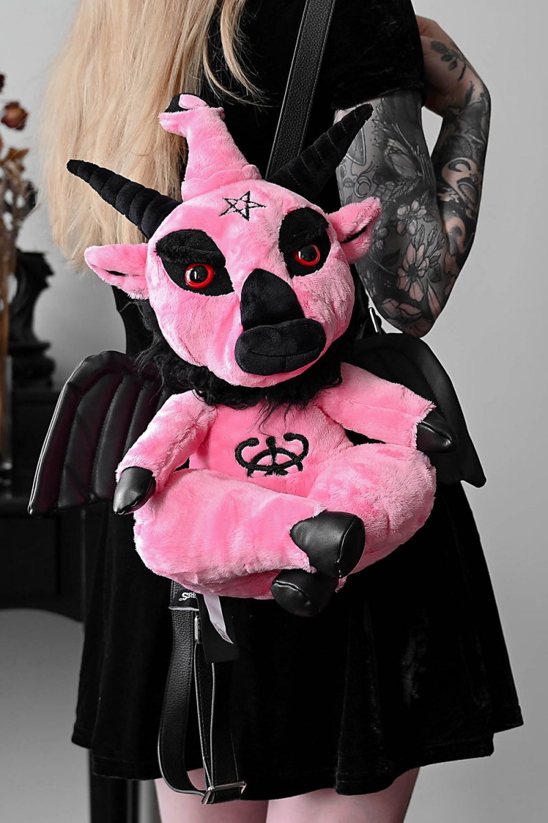 Killstar Dark Lord Backpack [BUBBLEGUM] Růžové | DCRQLY-162