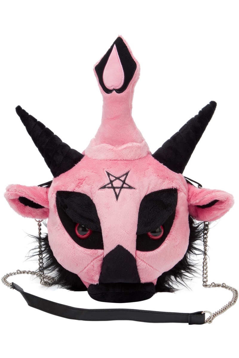 Killstar Dark Lord Handbag [BUBBLEGUM] Růžové | CPXKYG-198