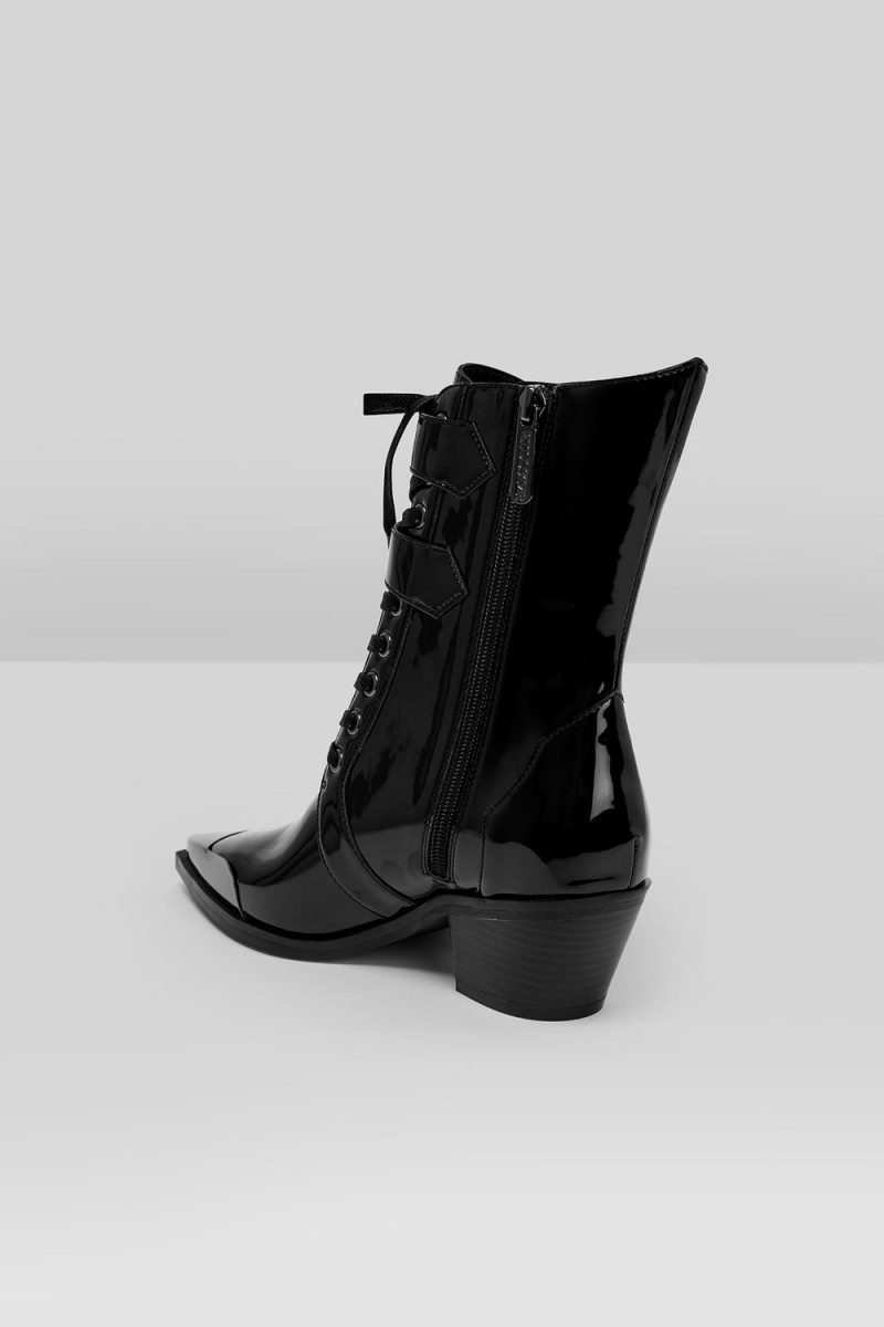 Killstar Dark Sin Boots Černé | KCBMJG-493