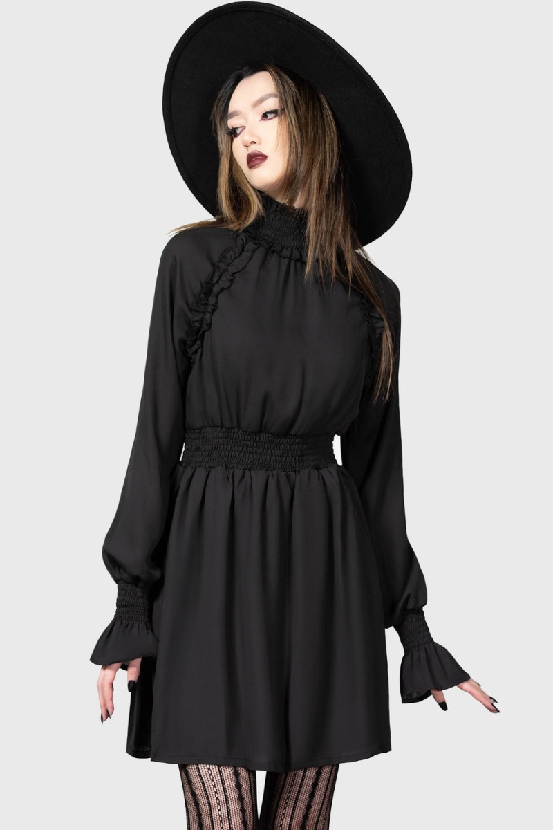 Killstar Devil\'s Delights Šaty Černé | THVEJQ-869