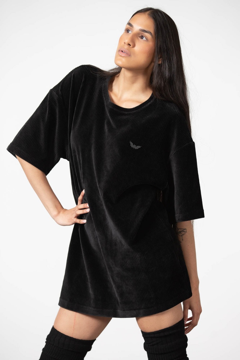 Killstar Devil's Laze T-Shirt Černé | PXMQZR-045