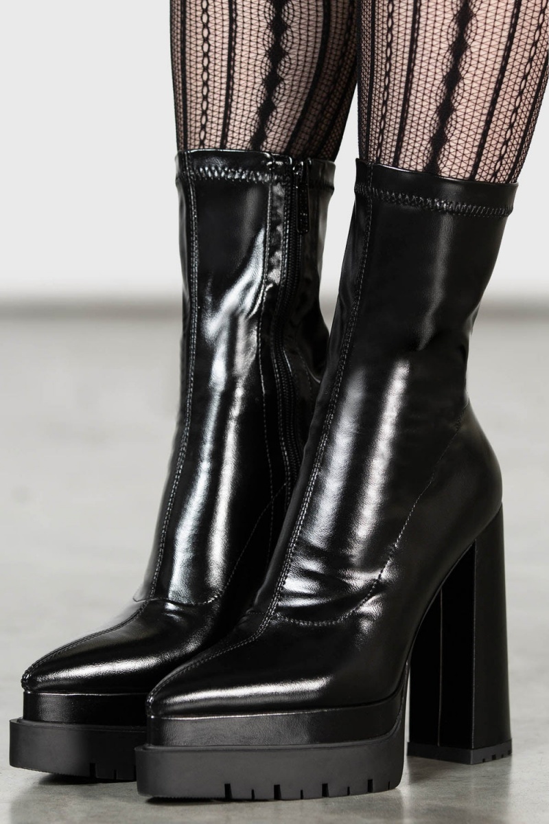 Killstar Devourer Boots Černé | UNGSJM-174