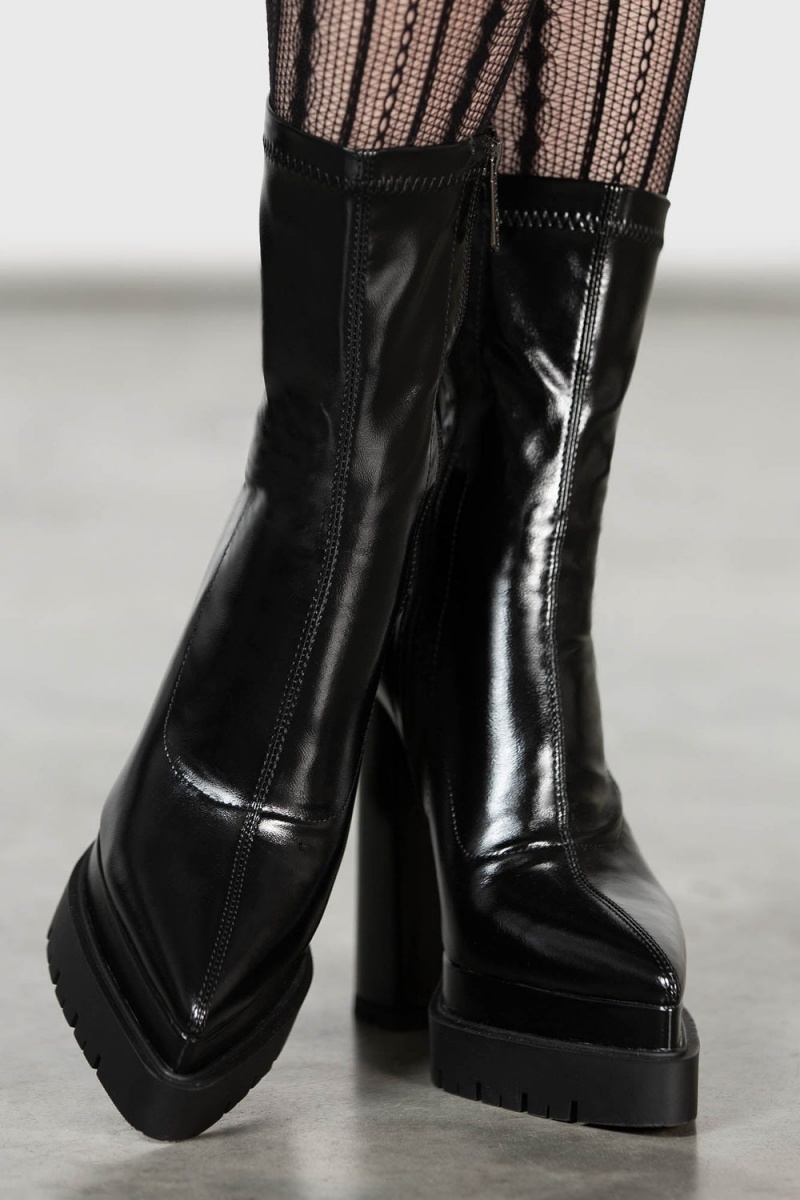 Killstar Devourer Boots Černé | UNGSJM-174
