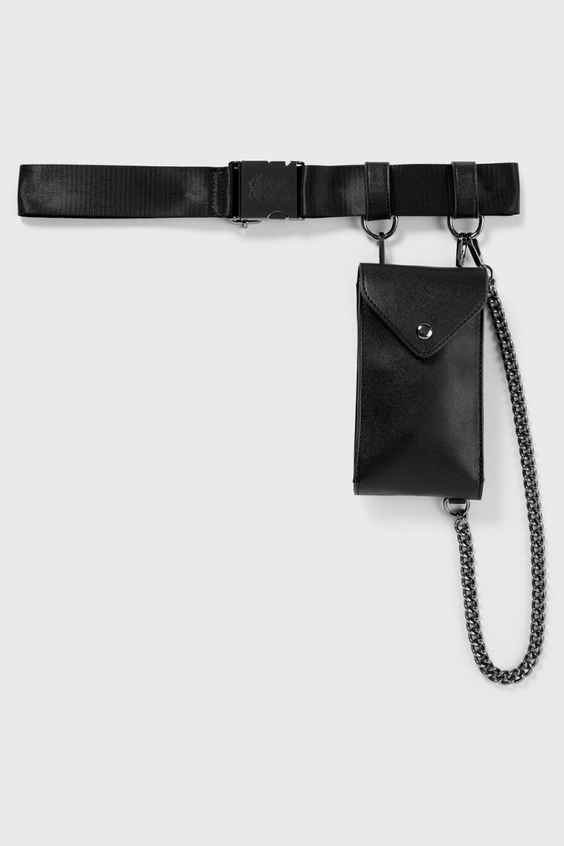 Killstar Distortion Clouds Belt Černé | PVLMJZ-592