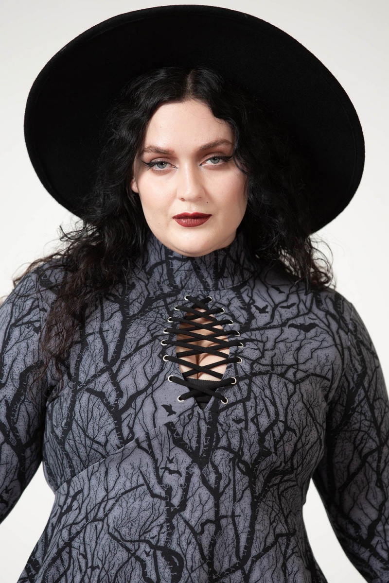 Killstar Divine Touch Keyhole Šaty Černé | IVXJUP-192