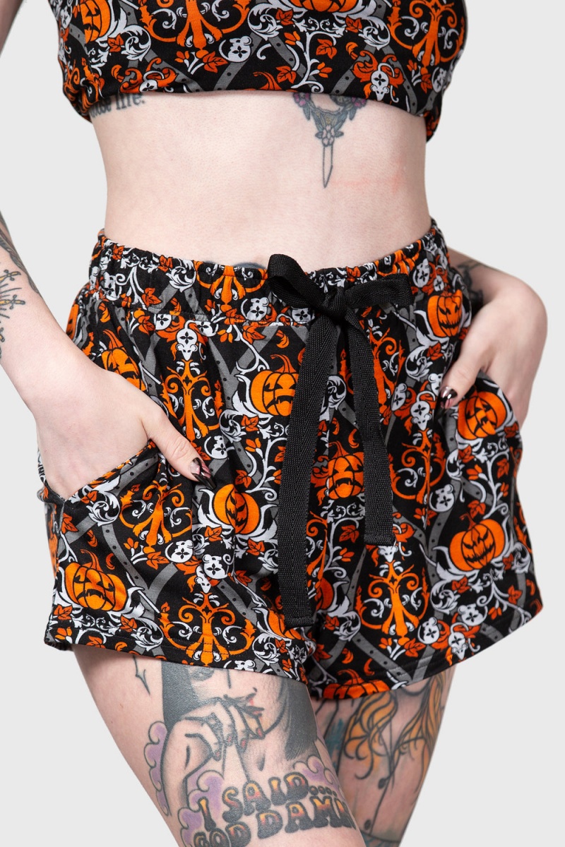 Killstar Dozing Shorts Černé | RNZKIF-491