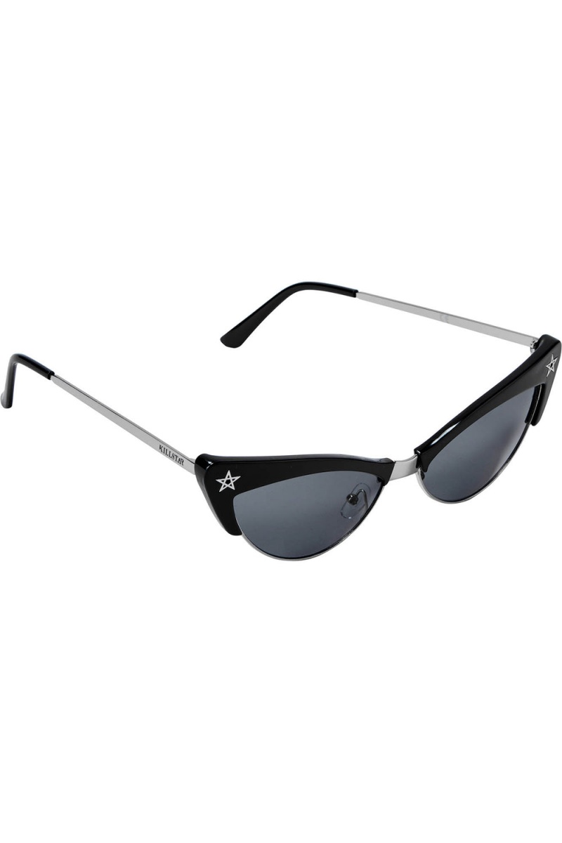 Killstar Drucilla Sunglasses Černé | EKNQRD-350